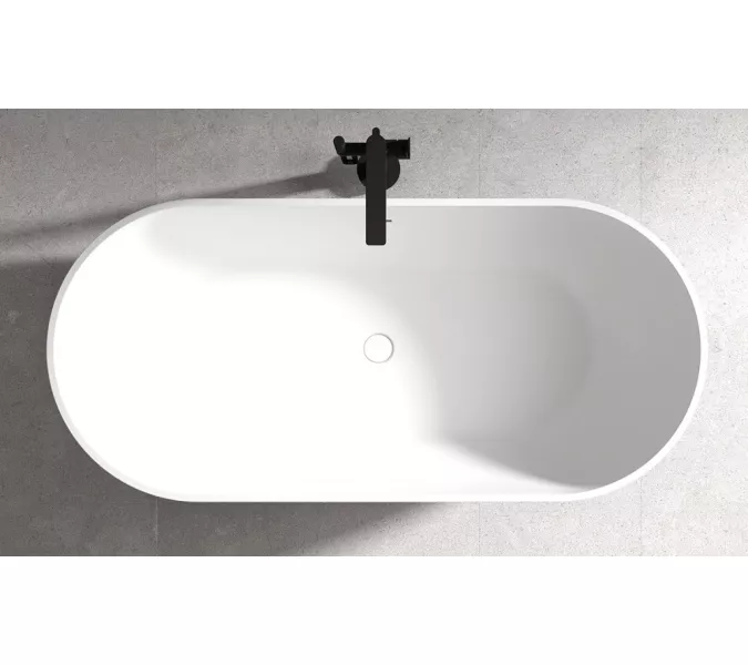 Акриловая ванна ABBER AB9241MB 170*80, Выбрать цвет: Черный матовый, изображение 10