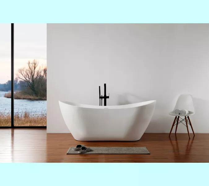 Акриловая ванна ABBER AB9322 180*80, изображение 8