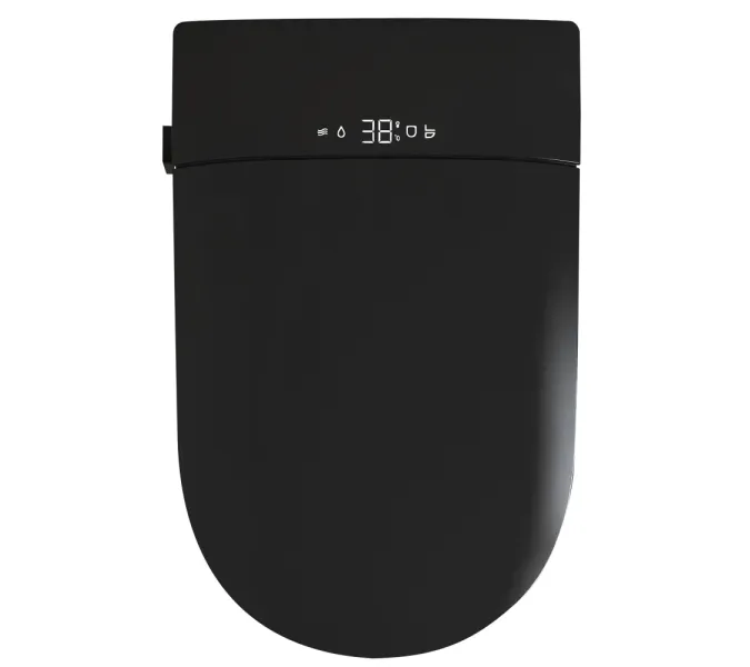 Электронный унитаз-биде ABBER Bequem AC1121SMB подвесной черный матовый, Выбрать цвет: Черный матовый, изображение 8
