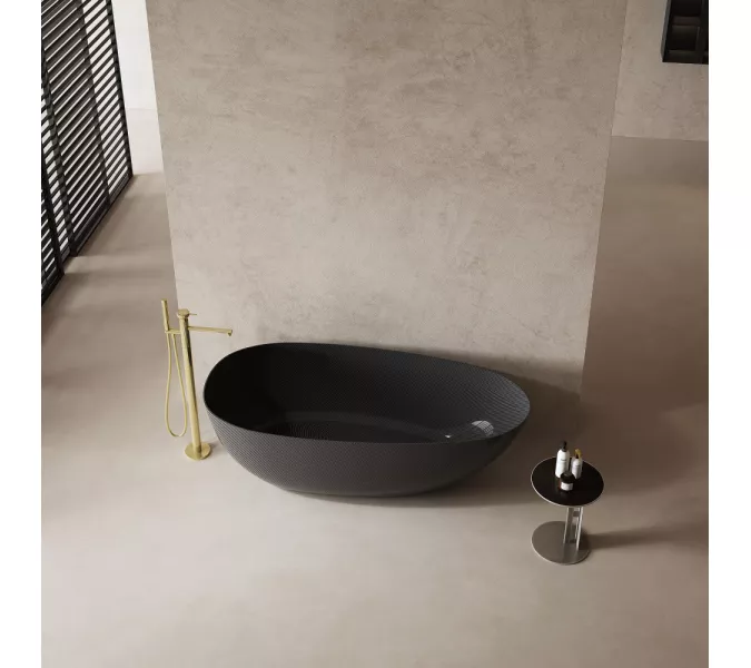 Карбоновая ванна ABBER Karbon AK9011-1.7 черная, изображение 9