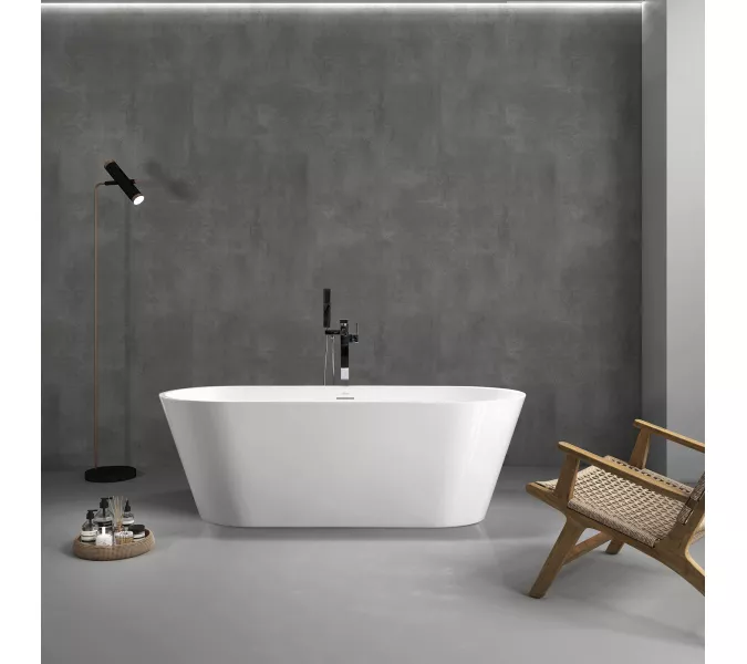 Акриловая ванна ABBER AB9320, Выбрать размер: 150х75, изображение 12