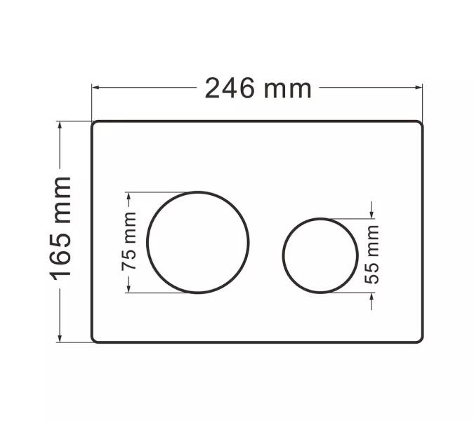 Комплект подвесной унитаз ABBER Bequem AC1132TC белый, с закрытым дном с инсталляцией AC0105 и кнопкой AC0121NG никель, Цвет кнопки: Никель, изображение 8