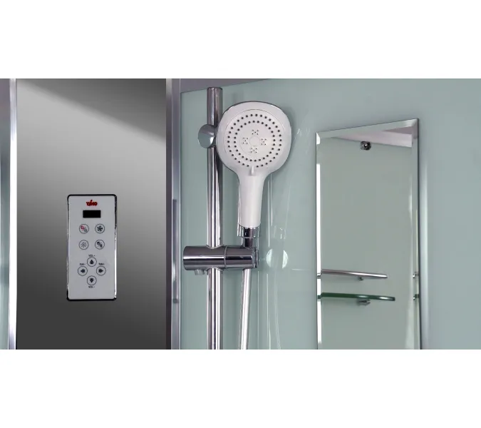 Душевая кабина четверть круга Timo COMFORT  T-8825/8835/8855F, Цвет стекла: матовое, Выбрать размер: 150x150, изображение 6