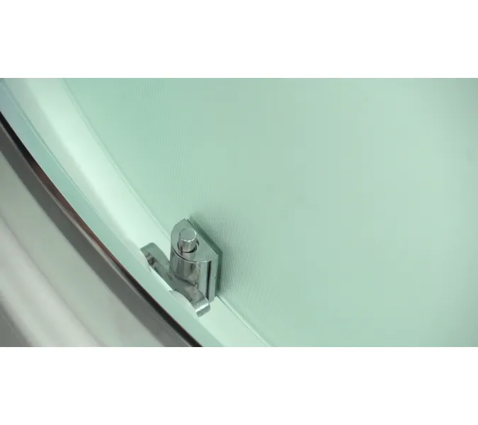 Душевая кабина четверть круга Timo COMFORT  T-8801/8809 F  низкий поддон, Выбрать размер: 100x100 , Цвет стекла: матовое, Комплектация: гидромассаж, изображение 22