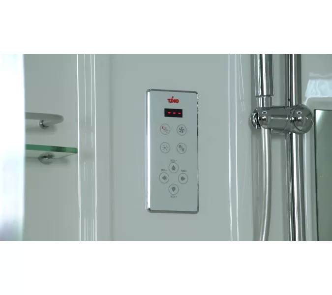 Душевая кабина асимметричная Timo LUX T-7702 L/R 120*85, Ориентация: Левая, изображение 8