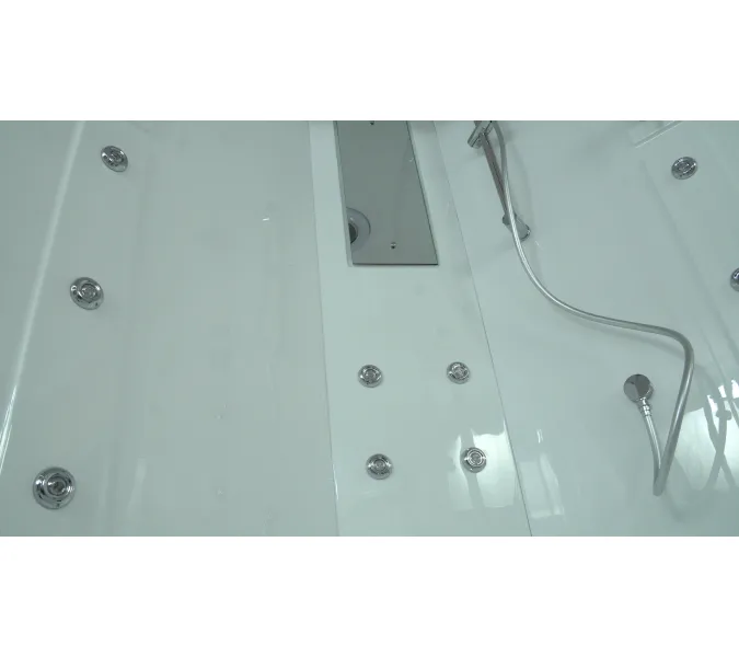 Душевая кабина четверть круга Timo LUX T-7725/7735/7755  высокий поддон, Выбрать размер: 120х120, изображение 6