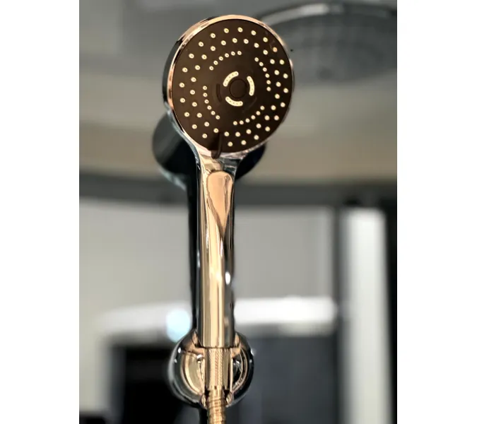 Душевая кабина асимметричная Timo STANDART T-1102 L/R низкий поддон, Выбрать цвет: Хром, Выбрать размер: 120x85, Ориентация: Левая, Комплектация: гидромассаж, изображение 3