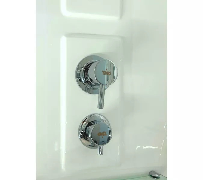 Душевая кабина асимметричная Timo LUX T-7702 L/R 120*85, Ориентация: Левая, изображение 12