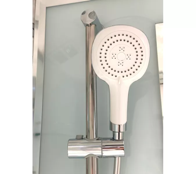 Душевая кабина четверть круга Timo COMFORT  T-8825/8835/8855F, Цвет стекла: матовое, Выбрать размер: 120x120, изображение 13