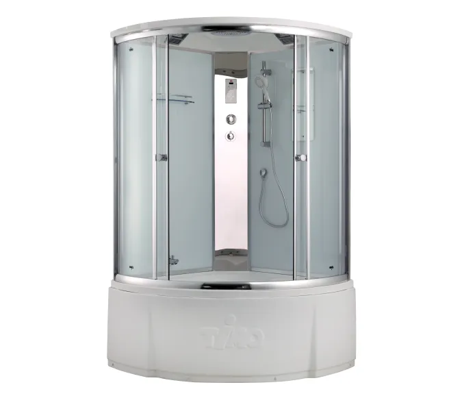 Душевая кабина четверть круга Timo COMFORT  T-8825/8835/8855F, Цвет стекла: матовое, Выбрать размер: 150x150