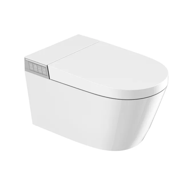 Электронный унитаз-биде ABBER Bequem AC1120S подвесной белый