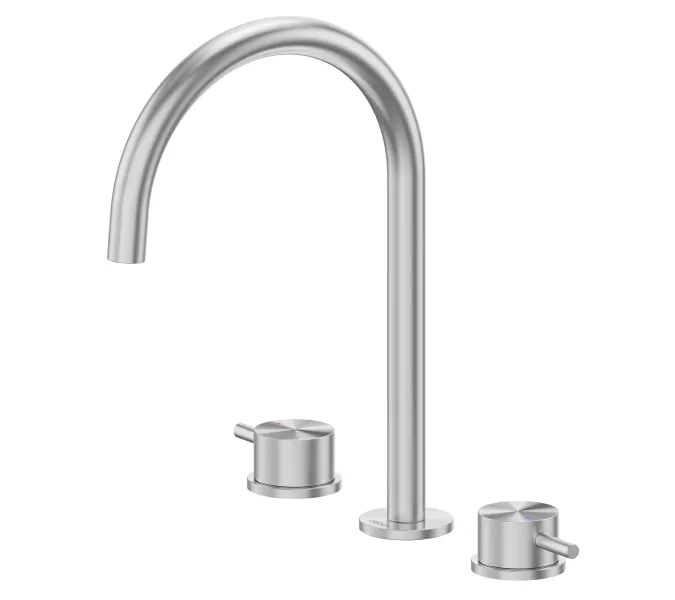 Смеситель ABBER Wasser Kreis 316 AF8108BST-M для раковины, сталь брашированная, Выбрать цвет: Сталь брашированная