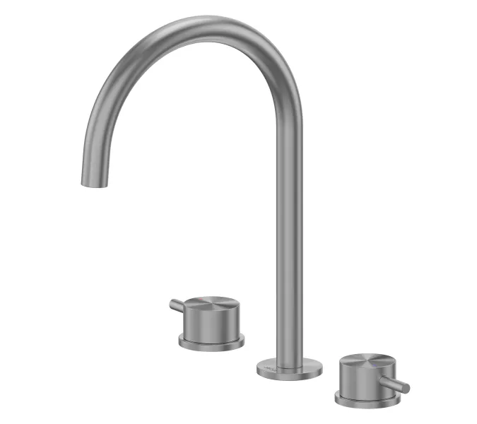 Смеситель ABBER Wasser Kreis 316 AF8108BGG-M для раковины, оружейная сталь брашированная, Выбрать цвет: Оружейная сталь