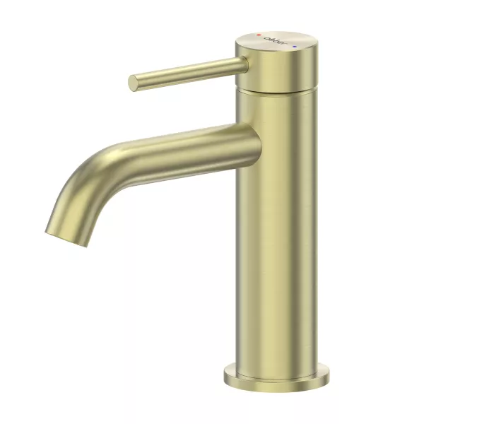 Смеситель ABBER Wasser Kreis 316 AF8110BG для раковины, золото брашированное, Выбрать цвет: Золото брашированное