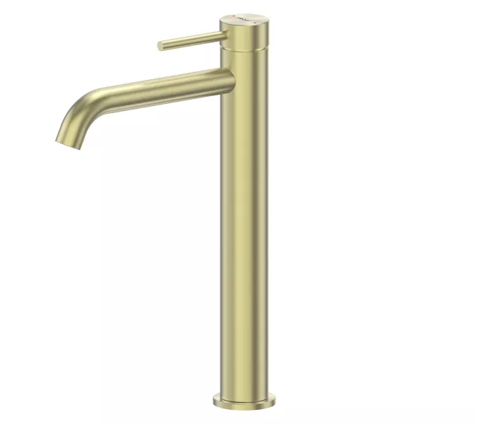 Смеситель ABBER Wasser Kreis 316 AF8111BG-L для накладной раковины, золото брашированное, Выбрать цвет: Золото брашированное