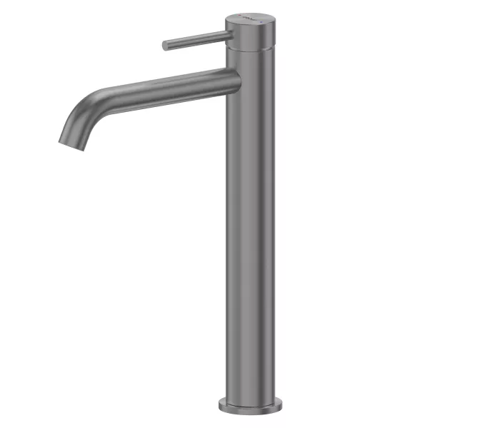 Смеситель ABBER Wasser Kreis 316 AF8111BGG-L для накладной раковины, оружейная сталь брашированная, Выбрать цвет: Оружейная сталь