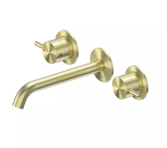 Смеситель ABBER Wasser Kreis 316 AF81123BG-L для раковины скрытого монтажа, золото брашированное, Выбрать цвет: Золото брашированное