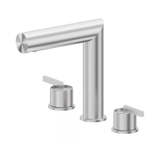 Смеситель ABBER Perfekte 316 AF8A08BST для раковины, сталь брашированная, Выбрать цвет: Сталь брашированная