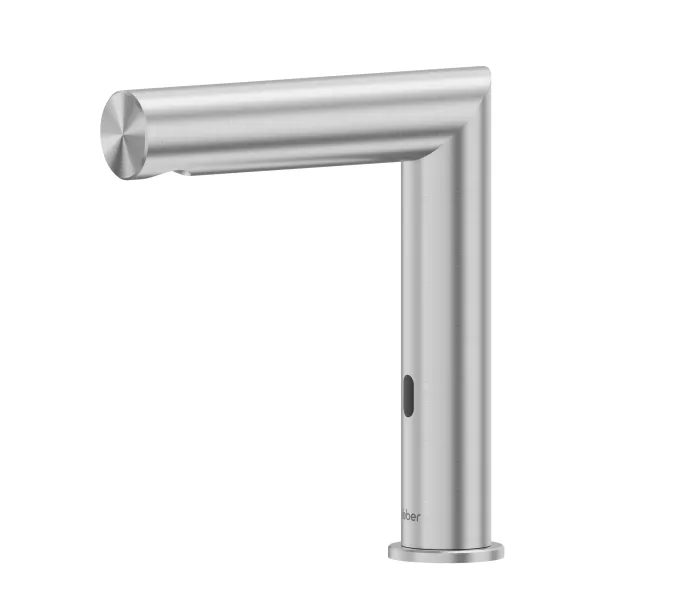 Смеситель ABBER Perfekte 316 AF8A101BSTS сенсорный для раковины, сталь брашированная, Выбрать цвет: Сталь брашированная