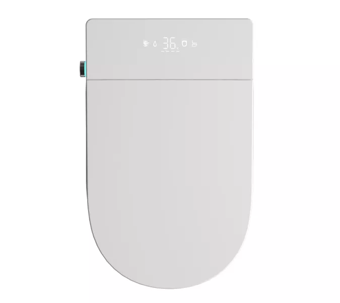 Комплект ABBER подвесной электронный унитаз-биде Bequem AC1123SR с инсталляцией AC0101P2, изображение 11