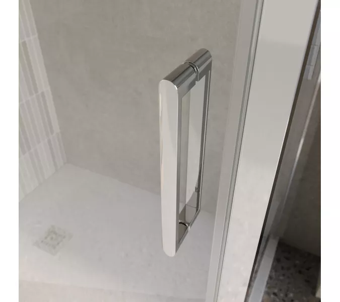 Душевой уголок BelBagno LUCE-A-1-100/100-C-Cr, изображение 3