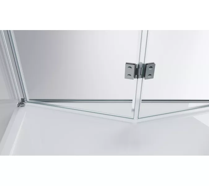 Душевой уголок BelBagno ALBANO-AS-1-100-C-Cr, Цвет стекла: прозрачное, Цвет профиля: Хром, Выбрать размер: 100x100, изображение 7