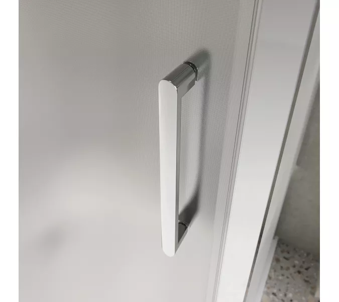 Душевой уголок BelBagno LUCE-AH-1-120/90-P-Cr рифленое, Цвет стекла: рифленое, Цвет профиля: Хром, Выбрать размер: 120x90, изображение 2