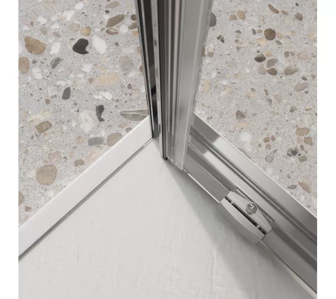 Душевой уголок BelBagno LUCE-A-1-100/100-C-Cr, изображение 5