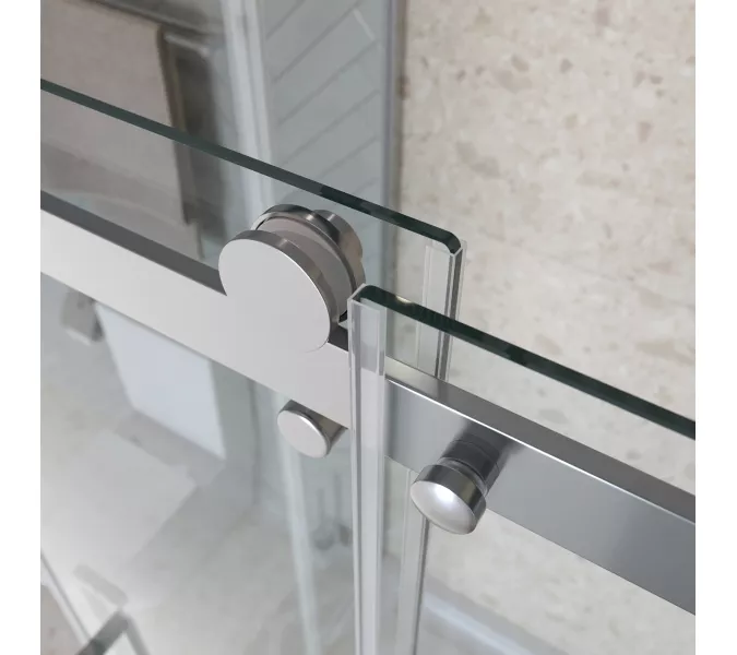 Душевой уголок BelBagno MARINO-2-AH-2-120/90-C-CR, Цвет стекла: прозрачное, Цвет профиля: Хром, Цвет профиля (вариация): Хром, Выбрать размер: 120x90, изображение 8