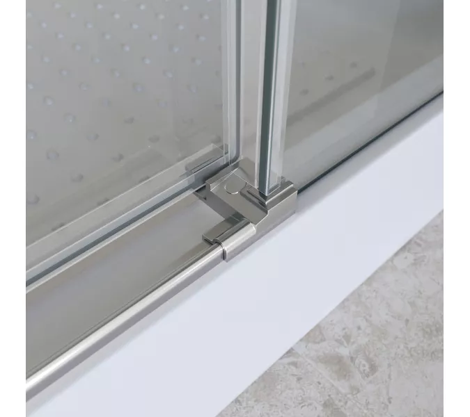 Душевой уголок BelBagno MARINO-2-A-2-90-C-CR, Цвет стекла: прозрачное, Цвет профиля: Хром, Цвет профиля (вариация): Хром, Выбрать размер: 90x90, изображение 7