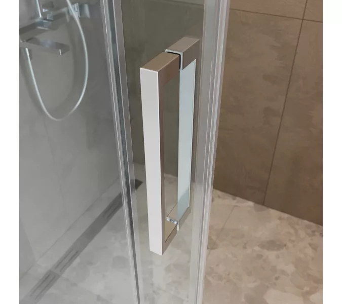 Душевая дверь BelBagno SOFT_CLOSE-1-BF-1/-C-Cr, Цвет стекла: прозрачное, Цвет профиля: Хром, Цвет профиля (вариация): Хром, Выбрать размер: 100, изображение 6