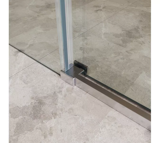 Душевая дверь BelBagno SOFT_CLOSE-1-BF-1/-C-Cr, Цвет стекла: прозрачное, Цвет профиля: Хром, Цвет профиля (вариация): Хром, Выбрать размер: 100, изображение 7