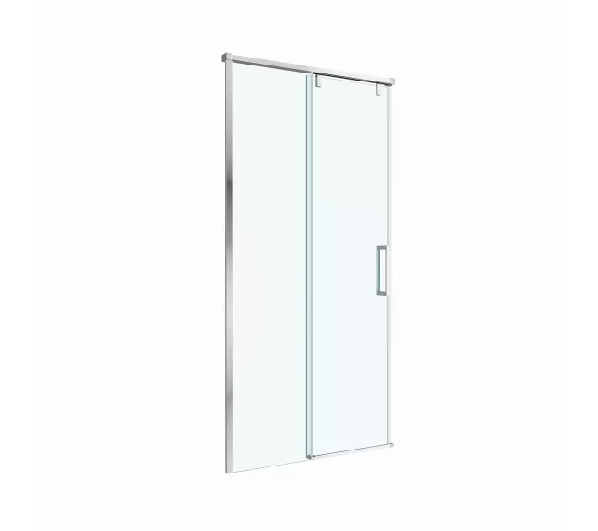 Душевая дверь BelBagno SOFT_CLOSE-1-BF-1/-C-Cr, Цвет стекла: прозрачное, Цвет профиля: Хром, Цвет профиля (вариация): Хром, Выбрать размер: 100, изображение 5