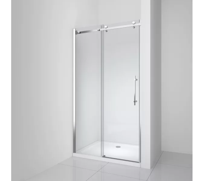 Душевая дверь BelBagno MARINO-BF-1/-C-Cr, Цвет стекла: прозрачное, Цвет профиля: Хром, Выбрать размер: 110, изображение 2