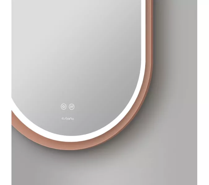 Зеркало со встроенной подсветкой ESBANO ES-3310HVDG    60x90, изображение 2