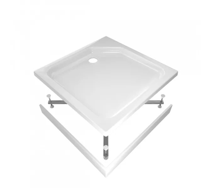 Поддон душевой Triton  ПД1/ПД21/ПД27 квадратный низкий, Выбрать размер: 80х80, изображение 2