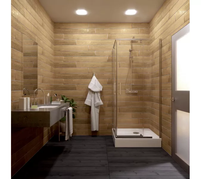 Душевое ограждение Triton "КАППА-ХРОМ" (низкий  поддон) квадрат 90х90, Цвет профиля: Хром, изображение 2