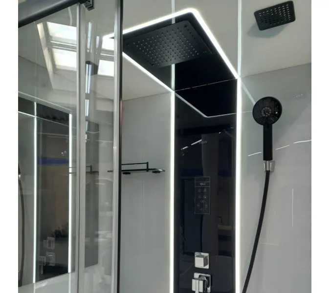 Душевая кабина  Black&White G8800 80х110см прямоугольная, изображение 2