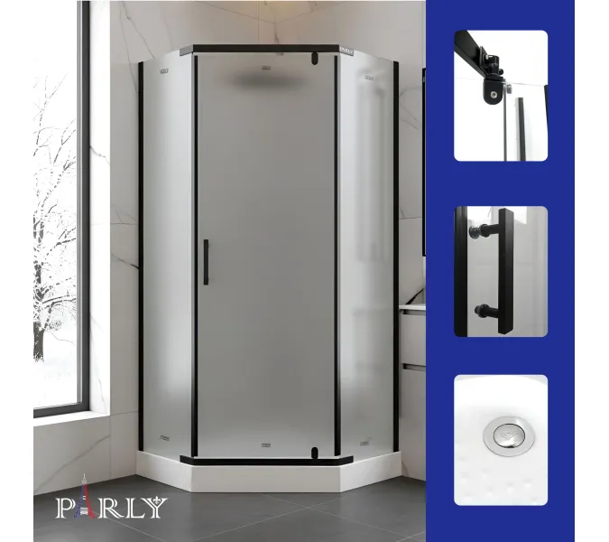 Душевой  уголок ZPE911BF PARLY с поддоном, изображение 3