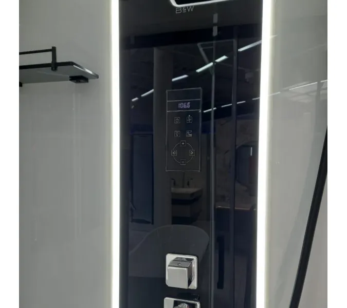 Душевая кабина  Black&White G8800 80х110см прямоугольная, изображение 3