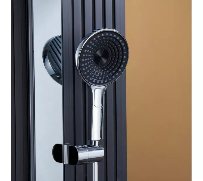 Встроенная душевая система Black&White GH-9025C, Выбрать цвет: Хром, изображение 11