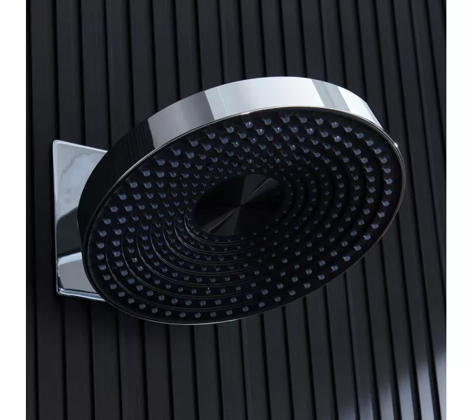 Встроенная душевая система Black&White GH-9025C, Выбрать цвет: Хром, изображение 15