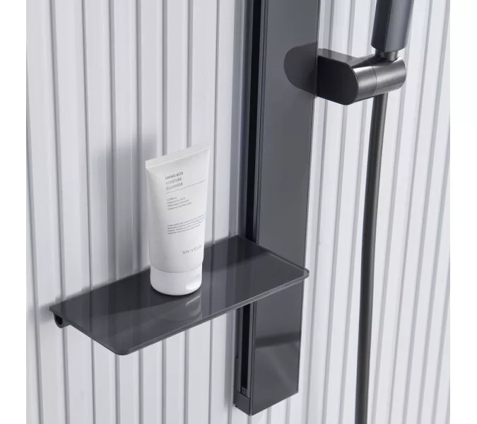 Встроенная душевая система Black&White GH-9025GM, Выбрать цвет: Оружейная сталь, изображение 16