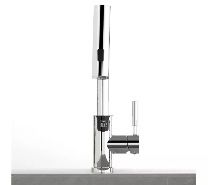 Смеситель для раковины Black&White SD3028C, Выбрать цвет: Хром, изображение 8