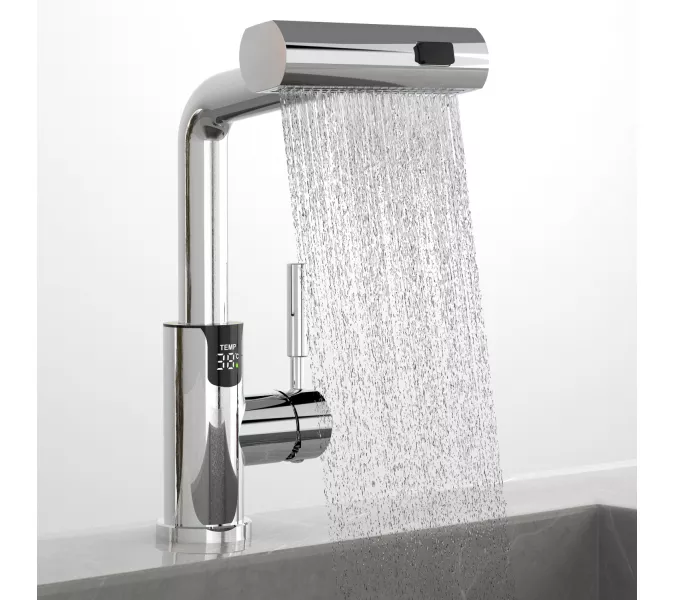 Смеситель для раковины Black&White SD3028C, Выбрать цвет: Хром, изображение 6