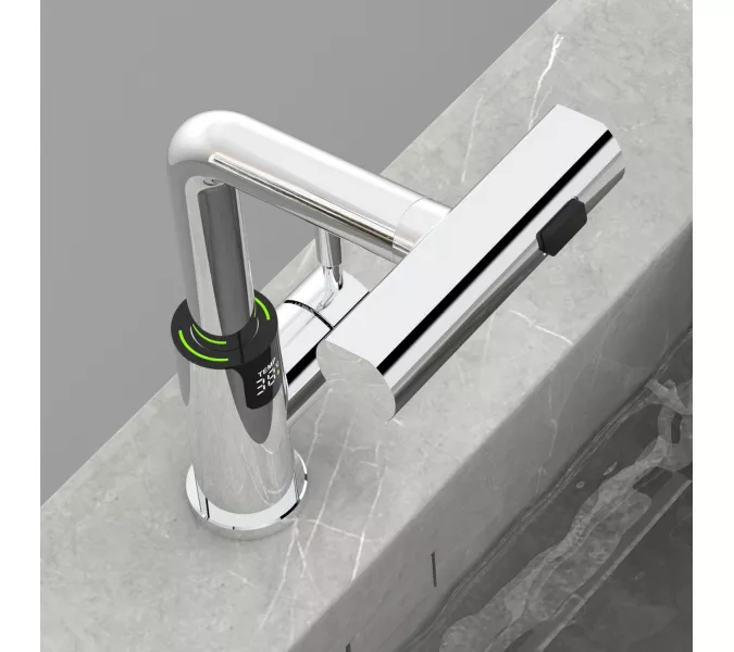 Смеситель для раковины Black&White SD3028C, Выбрать цвет: Хром, изображение 5