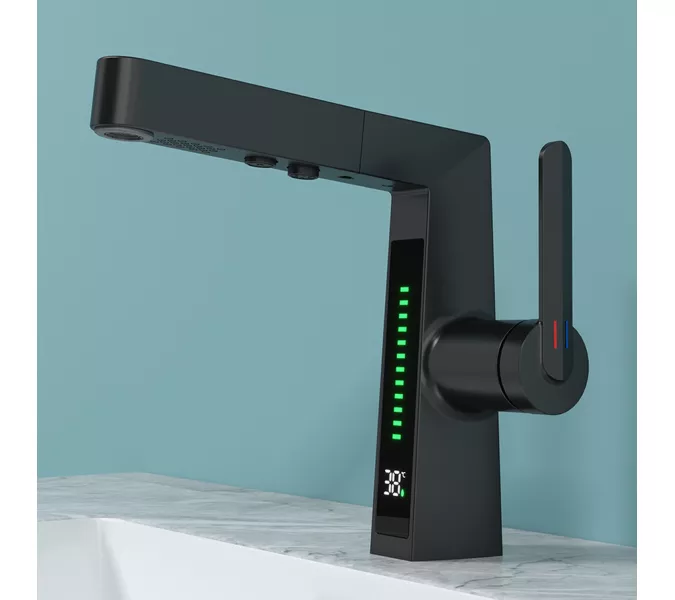 Смеситель для раковины Black&White SD3029B, Выбрать цвет: Черный