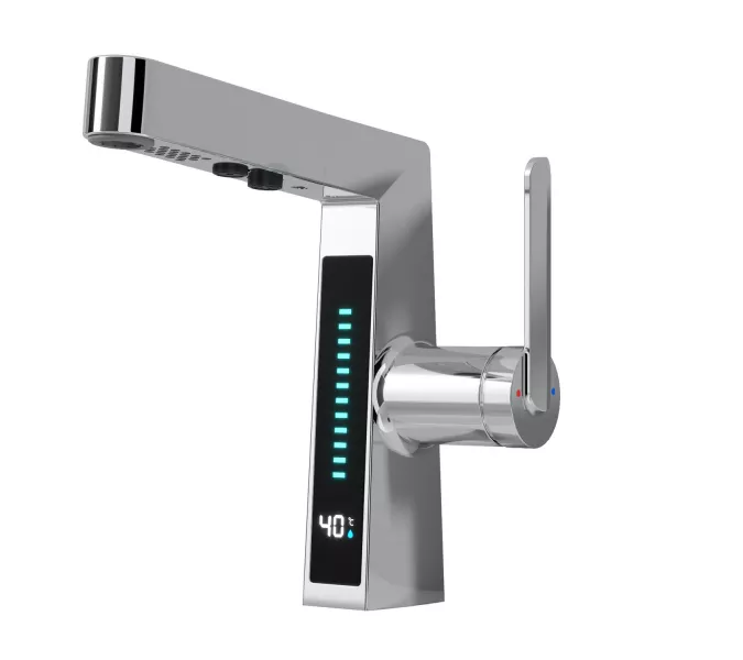 Смеситель для раковины Black&White SD3029C, Выбрать цвет: Хром, изображение 2