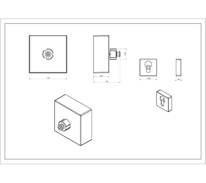 Настенное устройство для сушки белья Black & White SN-0295SN-0295, изображение 2