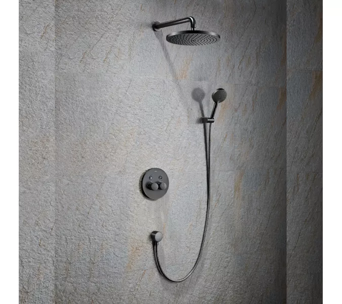 Встроенная душевая система Black&White U7566GM